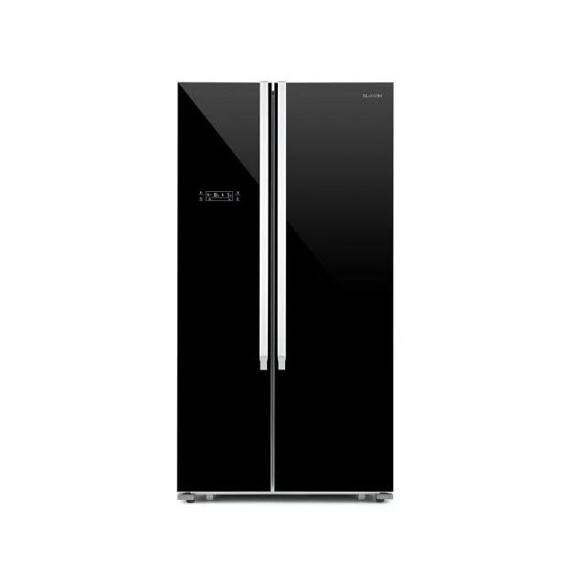Side by Side Luxus LUX-SBS556B2D, Clasa A+, 556 litri,H 177 cm, Negru