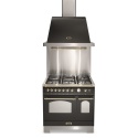 Aragaz Lofra RBI66MFT/CI, 60x60 cm, gaz, 4 arzatoare, grill, aprindere electronica, timer, crem