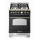 Aragaz Lofra RBI66MFT/CI, 60x60 cm, gaz, 4 arzatoare, grill, aprindere electronica, timer, crem