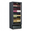 Vitrina de vinuri Tecfrigo CAVE 500 2TV, 500l, 112 Sticle, 2 zone de temperatura +5+11 /+14+18°C, negru