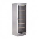 Vitrina de vinuri Tecfrigo VINO 400 C, 345 l, temperatura +10/+18°C, argintiu
