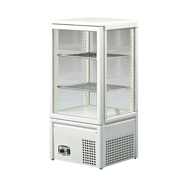 Vitrina frigorifica Tecfrigo MICRON II, capacitate 93 L, temperatura +4/+10º C, alb