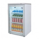 Vitrina frigorifica bauturi Tecfrigo C 84 G, capacitate 85 L, temperatura +4/+12º C, alb