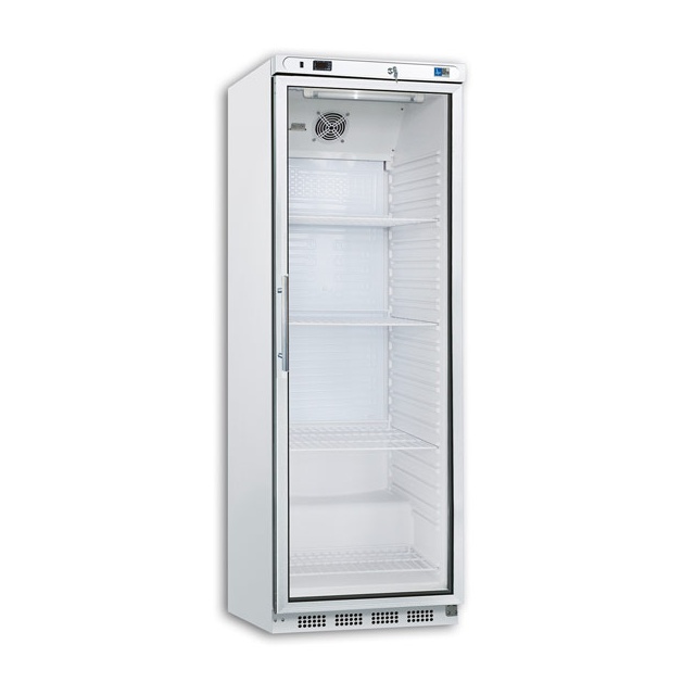 Vitrina bauturi Tecfrigo PL 601 PT, capacitate 620 L, temperatura 0/+10º C, alb
