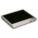Plita ceramica fierbinte horeca Tecfrigo Gastronom GN 2/1 Base, mentine mancarurilor calde, temperatura +30/+90°C, 600W, inox