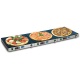 Plita vitroceramica fierbinte pizza Tecfrigo Big, pentru metinerea pizza calda, +30/+90°C, 270W, inox