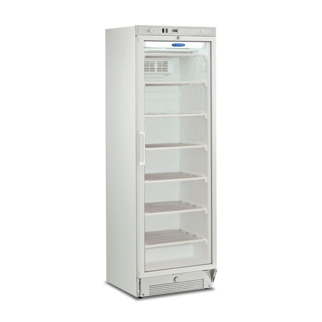 Vitrina Tecfrigo TFGN 138, capacitate 270 L, temperatura -12/-22º C, alb