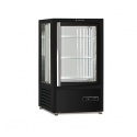 Vitrina pentru specialitati ciocolata Tecfrigo MUSA 120 Q, capacitate 120 L, temperatura +14/+16 ºC, negru