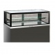 Vitrina frigorifica ciocolata Tecfrigo KARINA 97 QB SP, 380 l, temperatura +14/+16 ºC, argintiu/negru