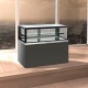 Vitrina frigorifica ciocolata Tecfrigo KARINA 97 QB SP, 380 l, temperatura +14/+16 ºC, argintiu/negru