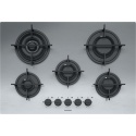 Plita incorporabila Barazza 1PMD70 Mood 75 cm plita gaz 5 arzatoare sistem siguranta Stop-Gaz inox