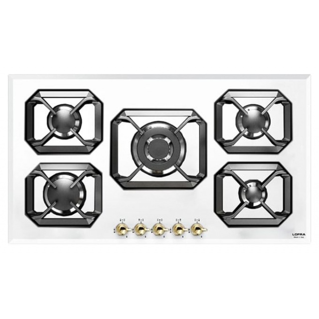 Aragaz Tecnogas P1X66M4VC, 60 cm, gaz, 4 arzatoare, grill, otel inoxidabil