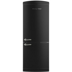 Combina Retro Bompani BOCB740/N, Clasa A+, 415 litri, Latime 70 cm, Negru