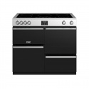 Aragaz electric Stoves Precision Deluxe S1000EI cu 5 arzatoare cu inductie ,multiple cuptoare