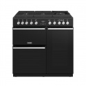 Aragaz pe gaz Stoves Precision Deluxe S900DF GTG cu 5 arzatoare cu sticla, cuptor multifuncțional