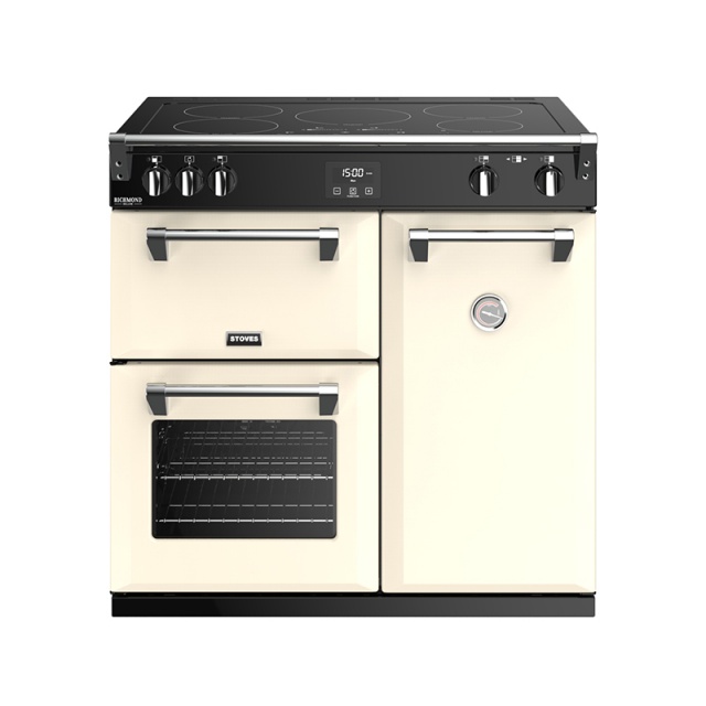 Aragaz electric Stoves Richmond Deluxe S900EI cu 5 arzatoare cu inductie si multiple cuptoare