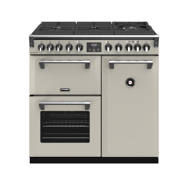 Aragaz pe gaz Stoves Richmond Deluxe S900DF GTG cu 5 arzatoare, multiple cuptoare