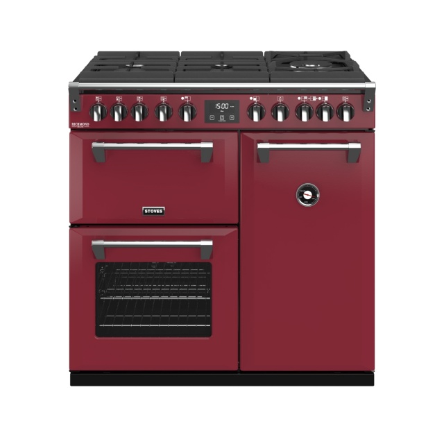 Aragaz pe gaz Stoves Richmond Deluxe S900DF GTG cu 5 arzatoare, multiple cuptoare