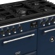 Aragaz pe gaz Stoves Richmond Deluxe S900G cu 5 arzatoare, multiple cuptoare