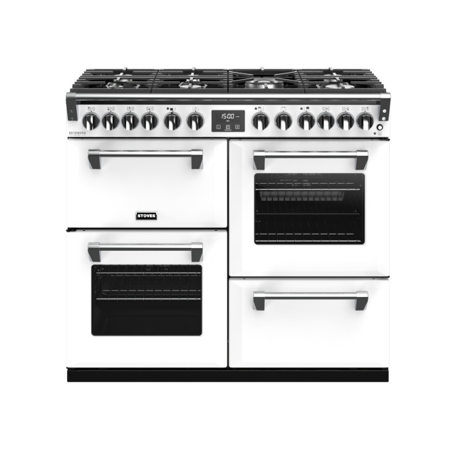 Aragaz pe gaz Stoves Richmond Deluxe S1000DF cu 7 arzatoare, multiple cuptoare