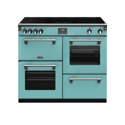 Aragaz electric Stoves Richmond Deluxe S1000EI cu 5 arzatoare pe inductie, multiple cuptoare