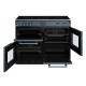 Aragaz electric Stoves Richmond Deluxe S1000EI cu 5 arzatoare pe inductie, multiple cuptoare