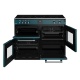Aragaz electric Stoves Richmond Deluxe S1000EI cu 5 arzatoare pe inductie, multiple cuptoare