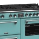 Aragaz pe gaz Stoves Richmond Deluxe S1000DF GTG cu 6 arzatoare din sticla si multiple cuptoare