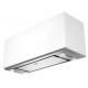 Hota decorativa Lofra Modern Gardenia 90x30 cm, 1 motor, 3 viteze, 800 m3/h, telecomanda, inox