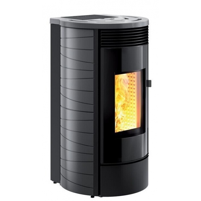 Sobă Caminetti Montegrappa GASSA M MP14 cu pelete ventilat cu aer cald 14 kw