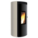 Sobă Caminetti Montegrappa ETHICA EVO NP7 cu pelete cu aer cald de 7 kw