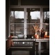 Aragaz Lofra RBI66MFT/CI, 60x60 cm, gaz, 4 arzatoare, grill, aprindere electronica, timer, crem