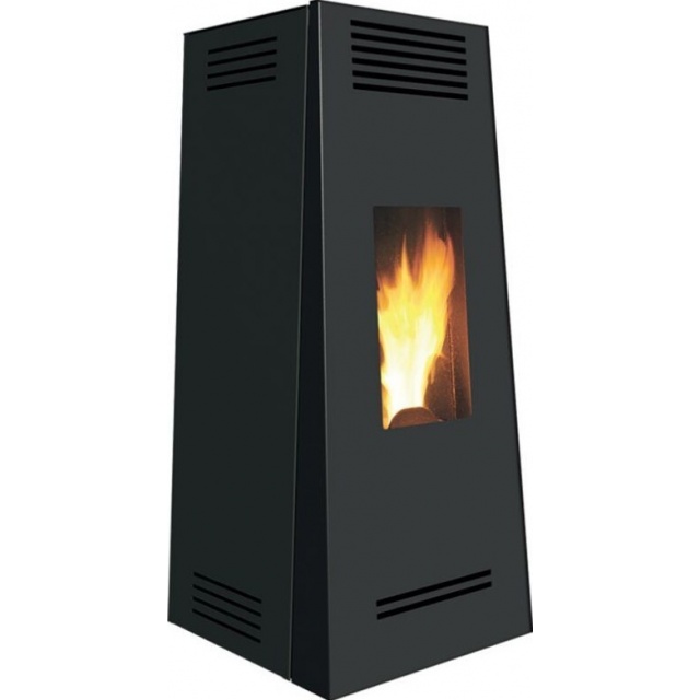 Sobă Caminetti Montegrappa TILE EVO NP10 cu pelete cu aer cald ventilat de 10 kw