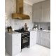 Aragaz Lofra RBI66MFT/CI, 60x60 cm, gaz, 4 arzatoare, grill, aprindere electronica, timer, crem