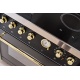 Aragaz Lofra RBI66MFT/CI, 60x60 cm, gaz, 4 arzatoare, grill, aprindere electronica, timer, crem