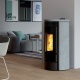 Sobă Caminetti MontegrappaMURA EVO NP10 cu pelete cu aer cald ventilat de 10 kw