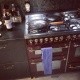Aragaz Lofra Dolcevita120 RR126SMFET+MF/2AEO, 120x60cm, 7 arzatoare, 3 cuptoare, grill electric, timer, rosu Burgundy
