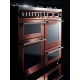 Aragaz Lofra Special120 PR126SMFE+MF/2CI, gaz, 120X60cm, 7 arzatoare, 3 cuptoare, grill electric, timer, rosu