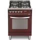 Aragaz Lofra Rainbow PR66MFT/C, gaz, 60*60cm, 4 arzatoare, grill electric, timer, aprindere electronica, rosu Aragaz Lofra Rainbow PR66MFT/C, gaz, 60*60cm, 4 arzatoare, grill electric, timer, aprindere electronica, rosu