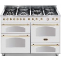Aragaz Lofra RBI66MFT/CI, 60x60 cm, gaz, 4 arzatoare, grill, aprindere electronica, timer, crem