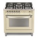 Aragaz Lofra Rainbow PBIG96GVT/C, gaz, 90X60cm, 5 arzatoare, grill electric, timer, cuptor gaz, aprindere electronica, crem Aragaz Lofra Rainbow PBIG96GVT/C, gaz, 90X60cm, 5 arzatoare, grill electric, timer, cuptor gaz, aprindere electronica, crem