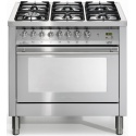 Aragaz Lofra Special90 PG96MFT/CISF, gaz, 90X60cm, 6 arzatoare, cuptor gigantic, grill electric, timer, inox