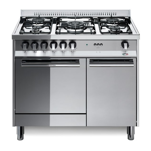 Aragaz Lofra RBI66MFT/CI, 60x60 cm, gaz, 4 arzatoare, grill, aprindere electronica, timer, crem