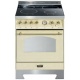 Aragaz Lofra RBI66MFT/CI, 60x60 cm, gaz, 4 arzatoare, grill, aprindere electronica, timer, crem
