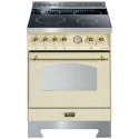 Aragaz Lofra Dolcevita RBI66MFT/4I, 60x60 cm, gaz, 4 zone cu inductie, grill, aprindere electronica, timer, crem