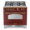 Aragaz Lofra RBI66MFT/CI, 60x60 cm, gaz, 4 arzatoare, grill, aprindere electronica, timer, crem