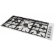 Plita incorporabila Foster Milano 7646000, instalare Q4, gaz, 108cm, 5 arzatoare, aprindere electrica, siguranta gaz, inox