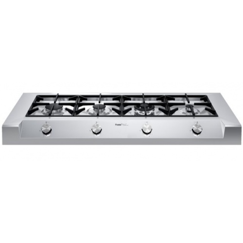 Plita incorporabila Foster Milano Rangetop 3164000, gaz, 120cm, 4 arzatoare, aprindere electrica, siguranta gaz, inox