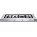 Plita incorporabila Foster Milano Rangetop 3164000, gaz, 120cm, 4 arzatoare, aprindere electrica, siguranta gaz, inox