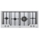 Plita incorporabila Foster GK 7626032, instalare SF, gaz, 105 cm, 4 arzatoare, aprindere electrica, siguranta gaz, inox